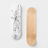 Skateboard Tatouage de libellules (Recto)