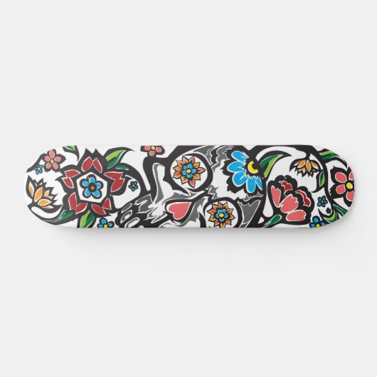 Skateboard Tatouage graphique (Horz)