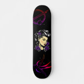 Skateboard Tatouage Pinup (Devant)