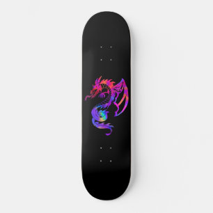 Skateboard Tattoo tribal de Rainbow Dragon