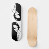 Skateboard Tattooed girl (Recto)