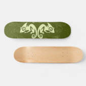 Skateboard {Tba} Le double lézard apprécient la planche à (Horz)
