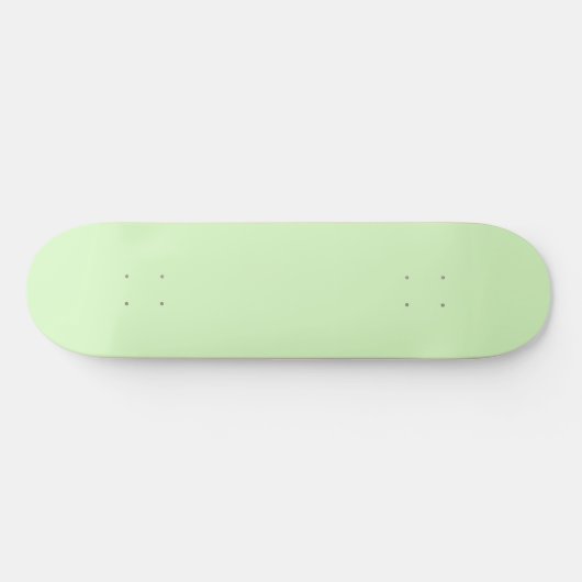 Skateboard Tea vert pastel Feuille couleur solide (Horz)