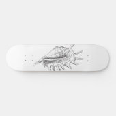 Skateboard Teapot de coco Rapana Seashell (Horz)