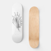 Skateboard Teapot de coco Rapana Seashell (Recto)