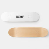 Skateboard TECHNO Music (Horz)