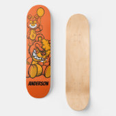 Skateboard Teddies Orange Personnalisées (Recto)
