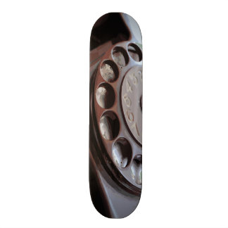 Skateboard Téléphonie circulaire Retro Conception Vintage