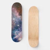 Skateboard Télescope Nebula Hubble Carina Rouge et Bleu (Recto)