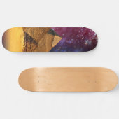 Skateboard tempête cosmique au-dessus de l'égypte (Horz)