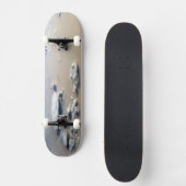 Skateboard Tempête De Poussière À Travers Les Mers De Sable D (Recto)