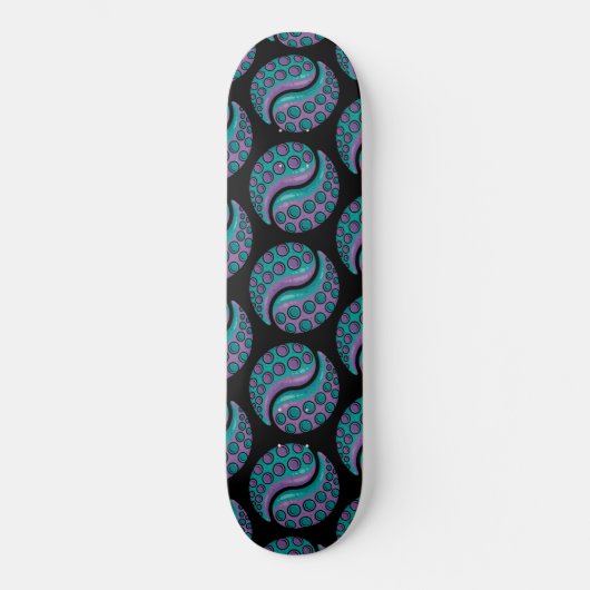 Skateboard Tentacle Yin Yang (Recto)