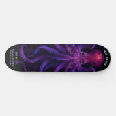 Skateboard Tentacles violets Kraken Océan Monster Octopus (Horz)