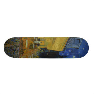 Skateboard Terrasse Café Van Gogh Le Soir