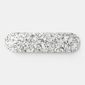 Skateboard Terrazzo blanc moderne (Horz)