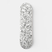Skateboard Terrazzo blanc moderne (Recto)