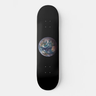 Skateboard Terre de marbre bleu (hémisphère occidental)