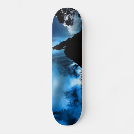 Skateboard "Terre des loups " (Recto)