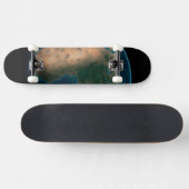 Skateboard Terre Pleine De L'Espace Au-Dessus Du Continent Af (Horz)