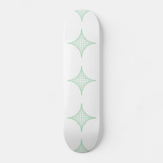 Skateboard Terre (verte) (Recto)