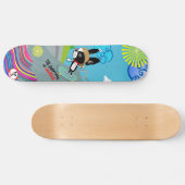 Skateboard Terrier de Boston de planche à roulettes de la (Horz)