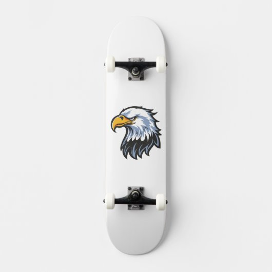 Skateboard Tête d'Aigle américain (Recto)