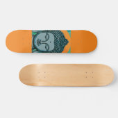 Skateboard Tête de bouddha zen (Horz)