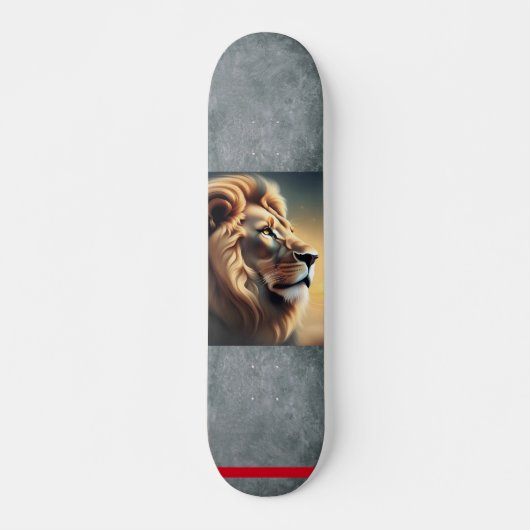 Skateboard Tête de lion (Devant)