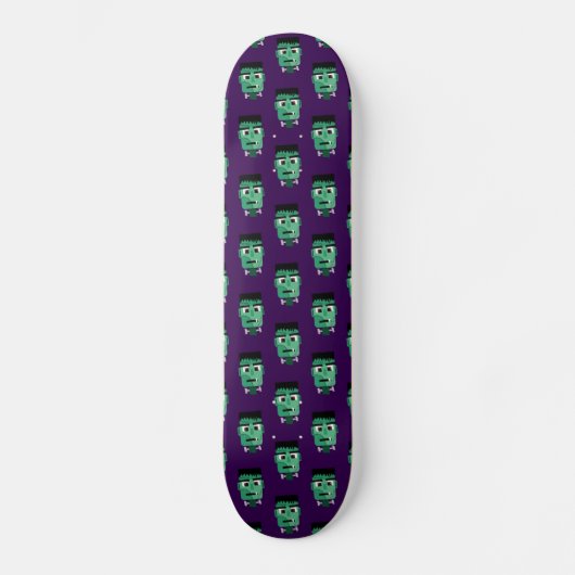 Skateboard Tête de monstre de Frankenstein (Recto)
