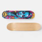 Skateboard Tête de style Graffiti (Horz)