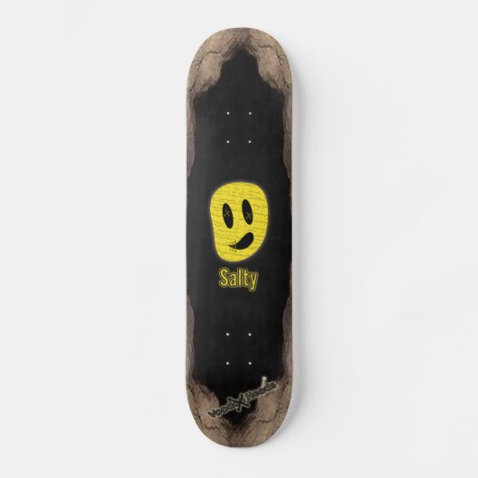 Skateboard Têtes vaudou ~ Grotte (Recto)