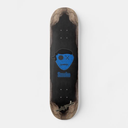 Skateboard Têtes vaudou ~ Grotte (Recto)
