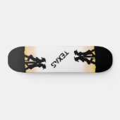 Skateboard Texas Cowboy (Horz)