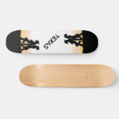 Skateboard Texas Cowboy (Horz)