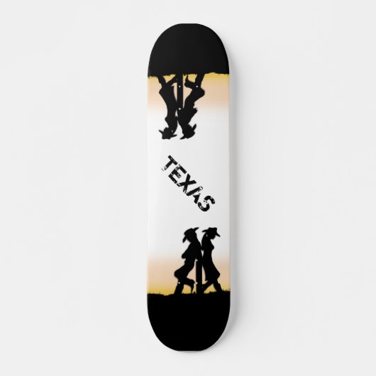 Skateboard Texas Cowboy (Devant)