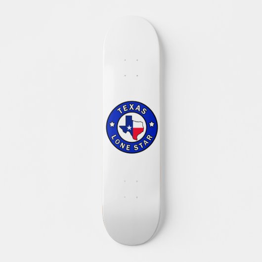 Skateboard Texas Lone Star (Devant)