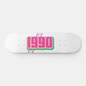 Skateboard texte de style 1990 (Horz)
