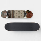 Skateboard Textile d'origine avec Motifs décoratifs (Horz)
