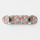 Skateboard Texture avec de vrais timbres (Horz)