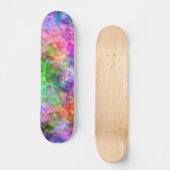 Skateboard Texture chromée (Recto)