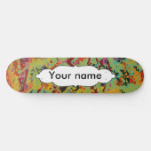 Skateboard Texture colorée de trous (Horz)