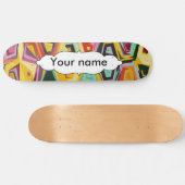 Skateboard Texture colorée de trous (Horz)