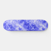 Skateboard Texture croûtée bleue (Horz)