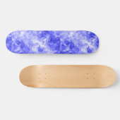 Skateboard Texture croûtée bleue (Horz)