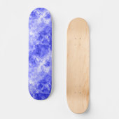Skateboard Texture croûtée bleue (Recto)