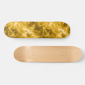 Skateboard Texture crumplée jaune (Horz)