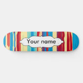 Skateboard Texture d'aquarelles (Horz)