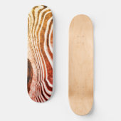Skateboard Texture de marbre moderne (Recto)