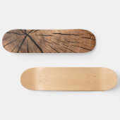 Skateboard Texture de souche d'arbre (Horz)