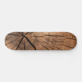 Skateboard Texture de souche d'arbre (Horz)